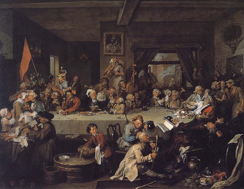 William Hogarth Election Series